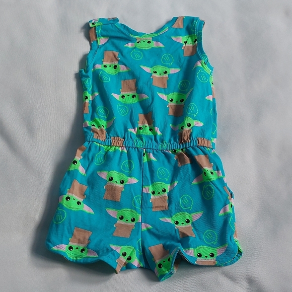 Star Wars Girls Blue Character Pajamas Size 3T - Picture 3 of 8